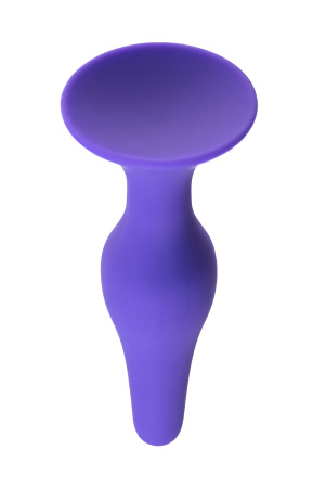 Втулка анальная TOYFA A-Toys, силикон, фиолетовая, 12,5 см