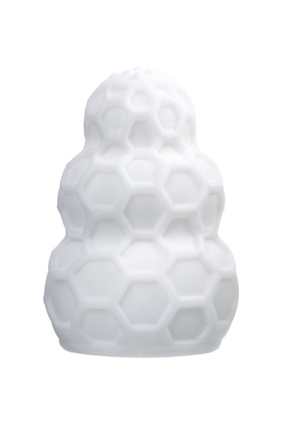 Яйцо-мастурбатор TOYFA A-Toys Flaff, TPE, белый, 8см, Ø 2,9 см
